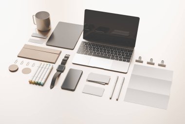 Office tasarım kadar kurumsal sahte. 3D çizim