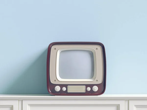 Televisor retrô — Fotografia de Stock