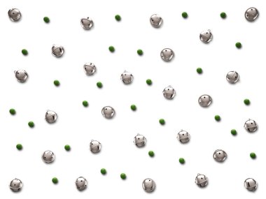 Noel çanları ayarlayın. İzole