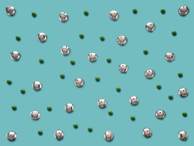 Noel çanları ayarlayın. İzole