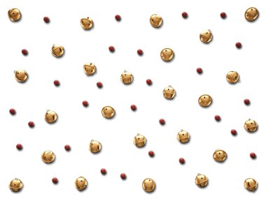 Noel çanları ayarlayın. İzole