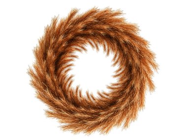 Altın Noel kartı ayarlayın. İzole