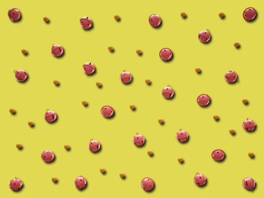 Arka plan Christmas bells ayarlayın. İzole