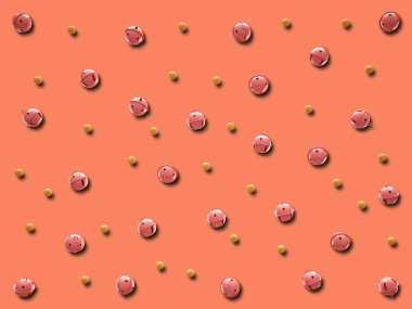 Arka plan Christmas bells ayarlayın. İzole