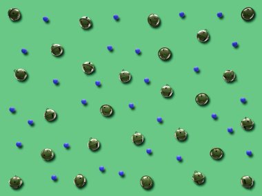 Arka plan Christmas bells ayarlayın. İzole