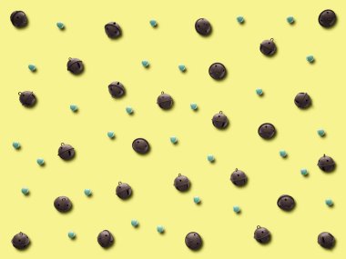 Arka plan Christmas bells ayarlayın. İzole