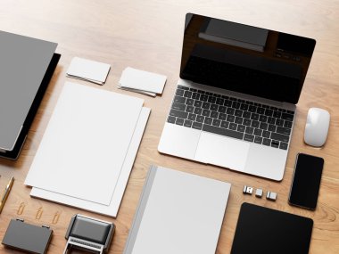 Office tasarım kadar kurumsal sahte. 3D çizim