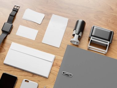 Office tasarım kadar kurumsal sahte. 3D çizim
