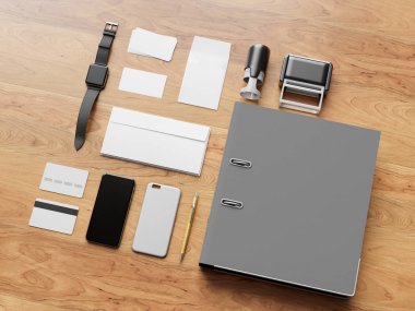 Office tasarım kadar kurumsal sahte. 3D çizim