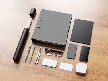 Office tasarım kadar kurumsal sahte. 3D çizim