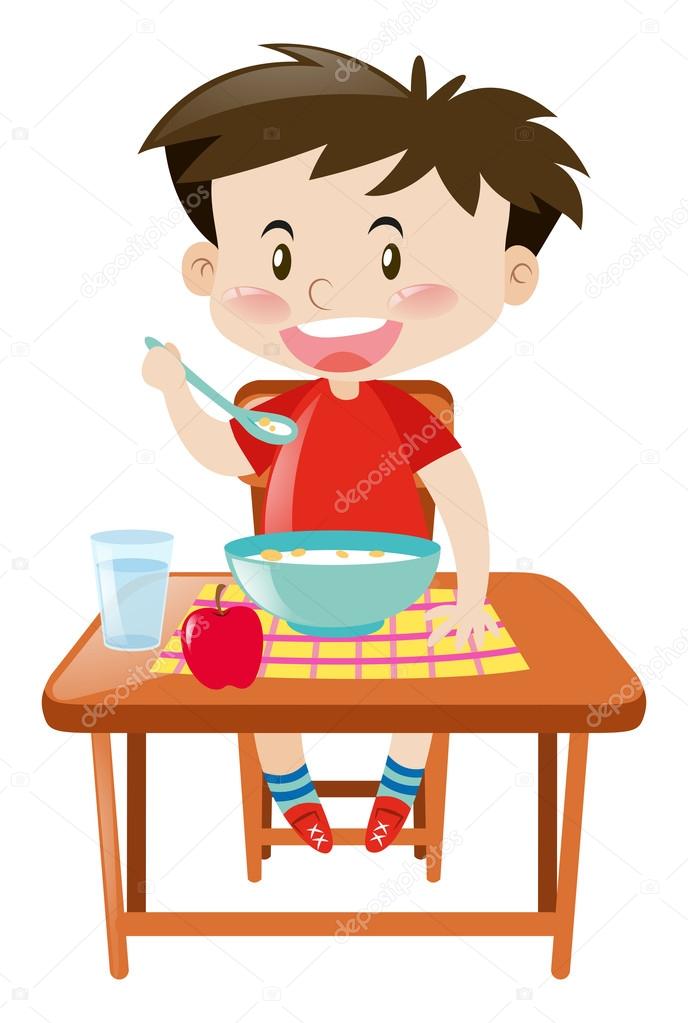 Imágenes: animadas de niños comiendo sopa | Niño comiendo ...
