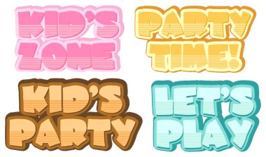 Beyaz arka plan üzerinde yazı tipi tasarım