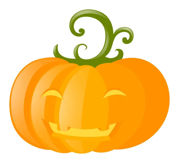 Jack-o-lámpa Halloween téma — Stock Vector