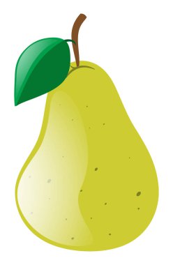 yeşil yaprak taze armut