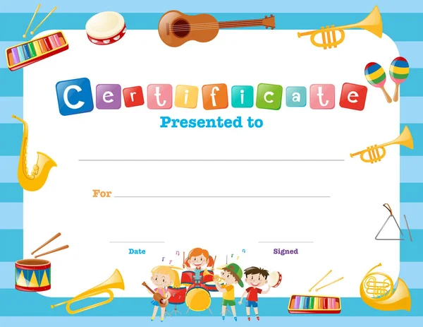 summer camp certificate template