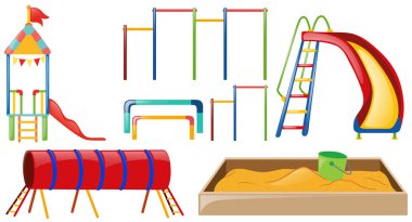 Farklı türde oyun istasyonları 