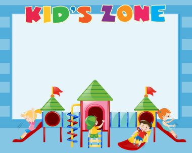 Playground Border Free Vector Eps Cdr Ai Svg Vector Illustration Graphic Art