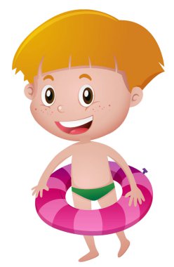 Pembe Emanet float küçük çocuk