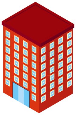 3D tasarım ofis binası için