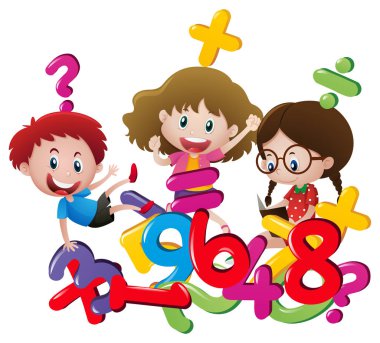 Çocuklar ve birçok numaraları