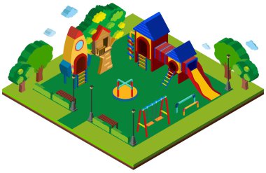 Bahçesi için 3D tasarım