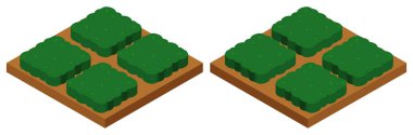 Bahçe platformu için 3D tasarım