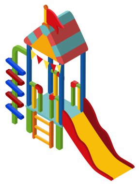 renkli slayt için 3D tasarım