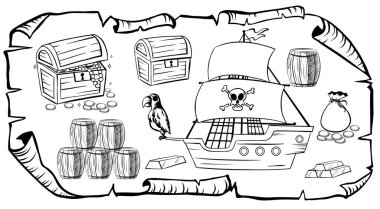 Harita öğelerinde korsan