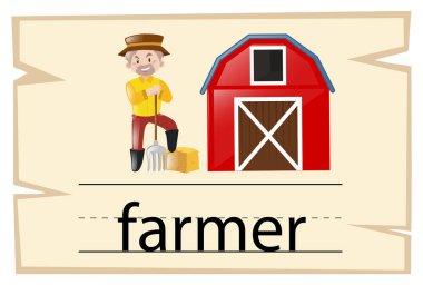 Wordcard kelime çiftçi için