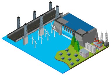 Yolun kenarında Barajı