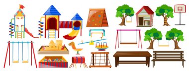 Farklı türde oyun istasyonları 