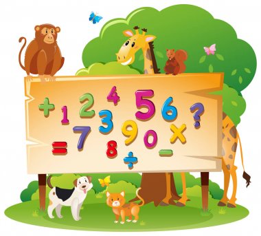 Vahşi hayvanlar ve gemide birçok numaraları