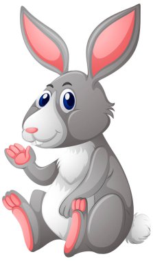 Gri Kürk ile tavşan