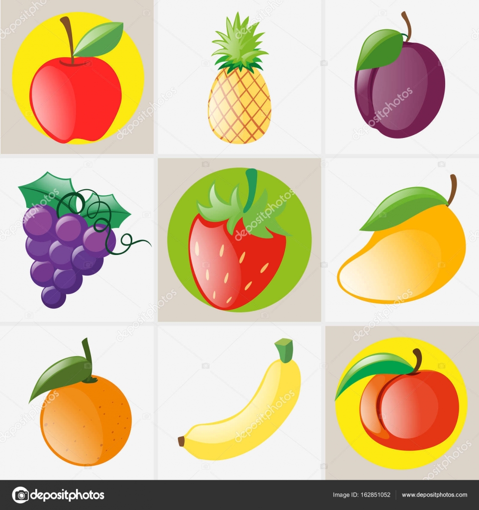 Different Types Of Fruits Images Clipart