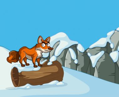 Kar dağ vahşi Fox'ta