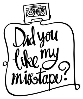 Kelime ifade için mixtape gibi mi