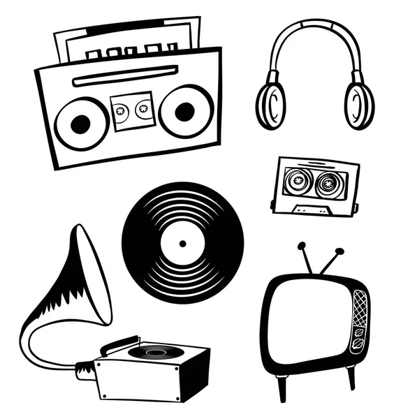 Eğlence için öğeleri doodle