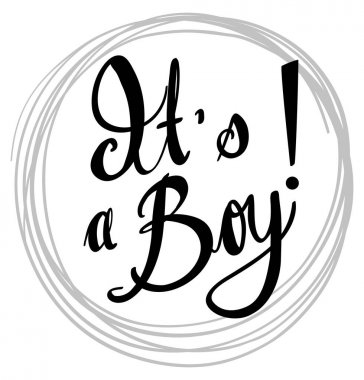 Bir çocuk için ifade doodle