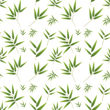 Beyaz izi kesintisiz bambu