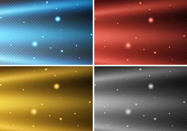 Vier achtergrond met heldere kleuren — Stockvector