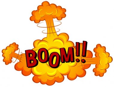 Word patlama ile patladı bulut