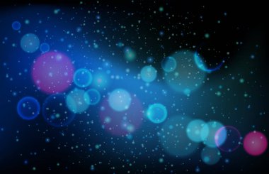 Mavi ışık ile arka plan şablonu