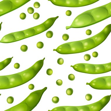 Yeşil fasulye ile sorunsuz arka plan