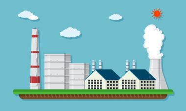 Gün zaman Fabrika binaları