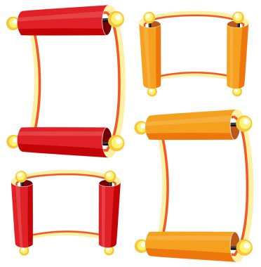 Mavi ve sarı Banner şablon