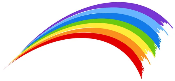 Diseño de fondo con arco iris — Vector de stock