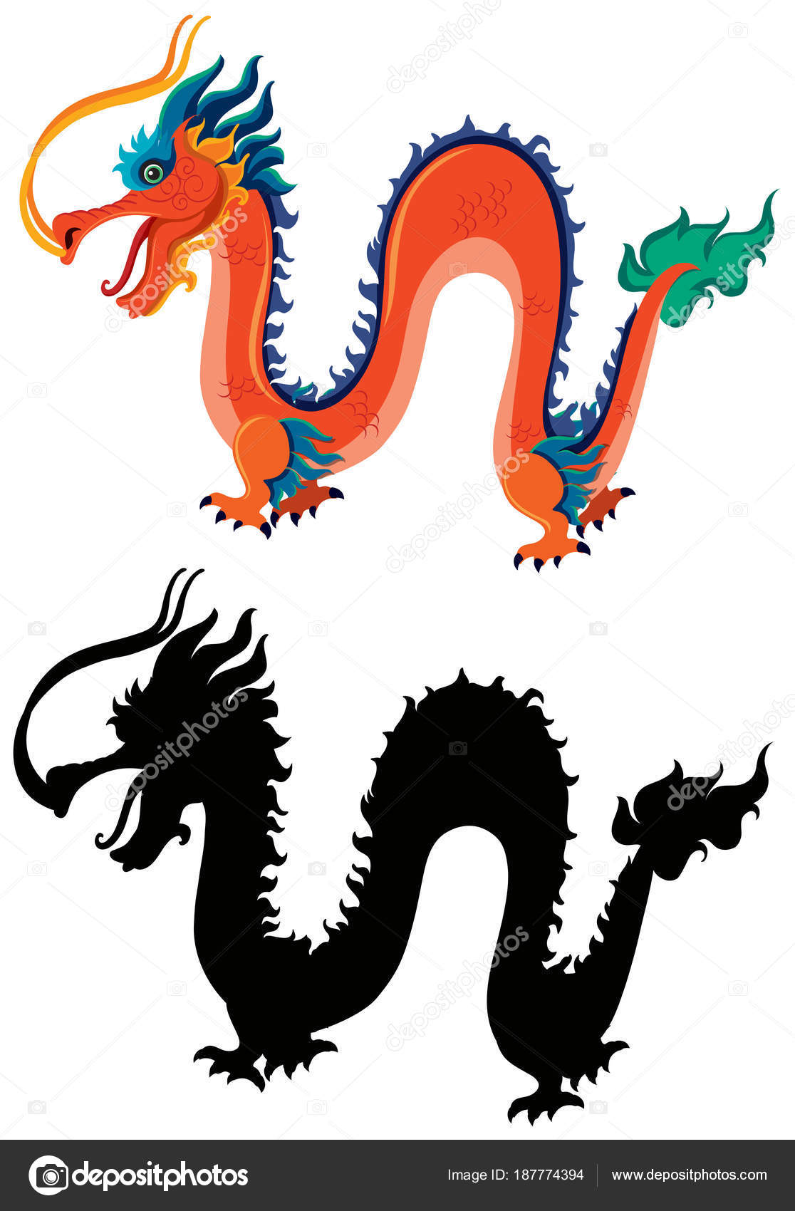かわいい動物画像 驚くばかりドラゴン フリー イラスト 龍