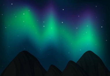 Gökyüzü Kuzey ışığı