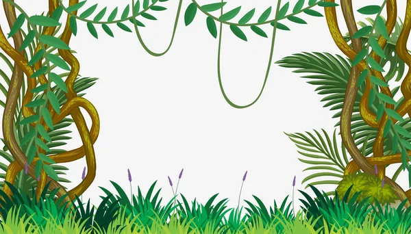 A Jungle Template with Vine