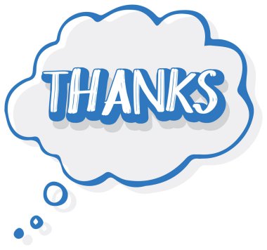 Teşekkür için ifade sözcükleri tasarımı